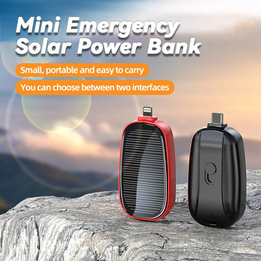 Ecup| Mini Emergency Solar Power Bank